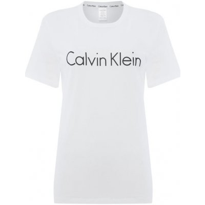 Calvin Klein triko Plain Bílé – Zboží Mobilmania