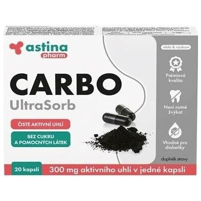 Astina Carbo UltraSorb 20 kapslí – Hledejceny.cz