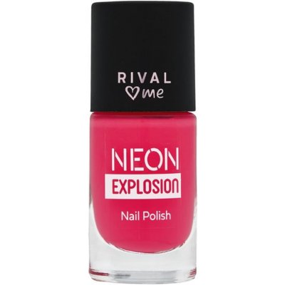 Rival Loves Me Lak na nehty Neon Explosion 09 coral pink 8 ml – Hledejceny.cz