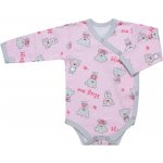 ESITO Dětské body zavinovací Teddy bears až růžová – Hledejceny.cz