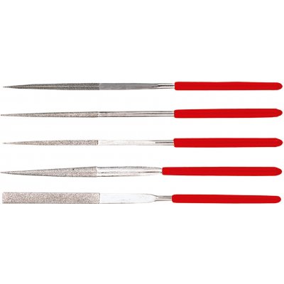 Sada pilníků jehlových diamant. 5 ks TOPEX- Topex – Sleviste.cz