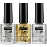 NIOBLU Lak na nehty 2025 Gold 11 ml – Zboží Dáma