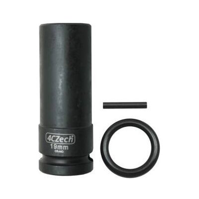 4CZech hlavice 1/2" 17mm prodloužená průmyslová Drive 4CZ-P121-06-17 – Sleviste.cz