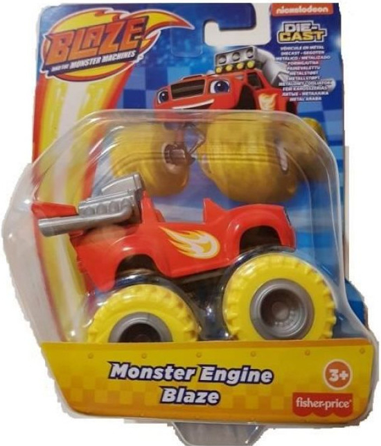 Mattel Plamínek a čtyřkoláci autíčko Plamínek s velkým motorem
