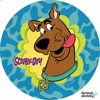 Jedlý tisk SCOOBY DOO ● materiál: JEDLÝ PAPÍR Ⓜ️, ● velikost: 6cm (12 ks / A4) ☝ – Zboží Mobilmania