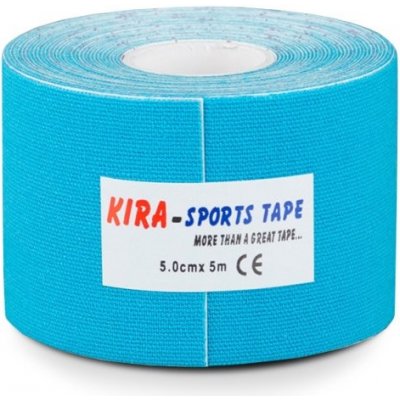 Kira Sports Tape kinezio tejp modrá 5cm x 5m – Zboží Mobilmania