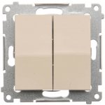 Simon Kontakt 54 Premium Krémová Přepínač sériový modul rychlospojka, DW5.01/41 – Hledejceny.cz
