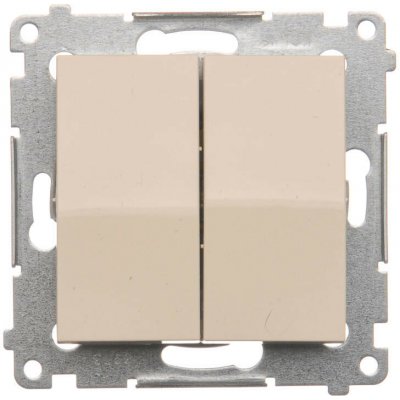 Simon Kontakt 54 Premium Krémová Přepínač sériový modul rychlospojka, DW5.01/41 – Hledejceny.cz