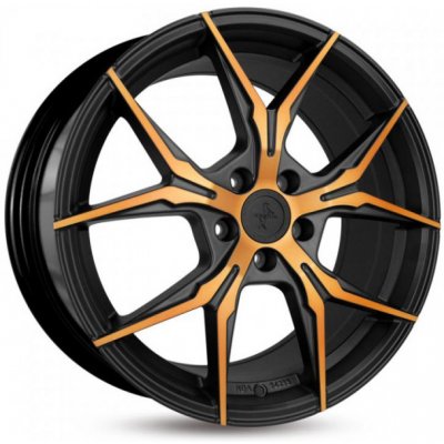 Keskin KT19N 8,5x19 5x112 ET45 matt black front copper – Hledejceny.cz