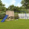 Dětské hřiště Shumee Dětské hřiště na zahradu 308 × 405 × 169 cm masivní borové dřevo