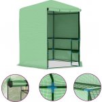 vidaXl Skleník s policemi ocel 227 x 223 cm – Zboží Mobilmania