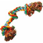 Dog Fantasy Uzel bavlněný barevný 3 knoty 40 cm