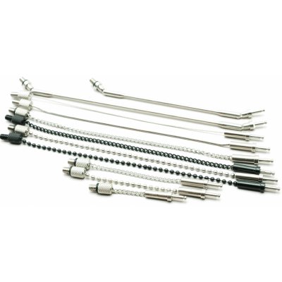 Taska Sensalite Nerezový černý splétaný řetízek long 20 cm – Zboží Dáma