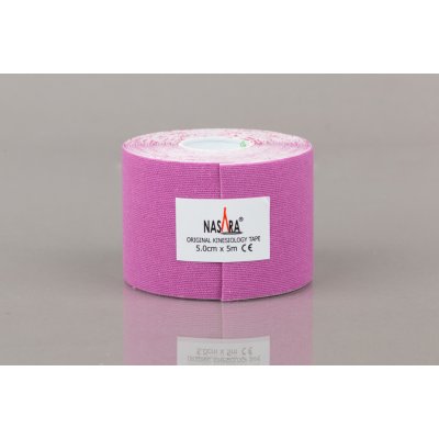 Nasara tejp fialová 5 cm x 5 m – Zboží Dáma