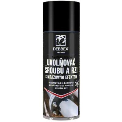 DEBBEX Uvolňovač šroubů a rzi ve spreji s mrazovým efektem 400 ml | Zboží Auto