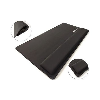 Sandberg Desk Pad Pro XXL, podložka pod klávesnici i myš 71,2 x 35cm, černá (520-35) – Zboží Mobilmania