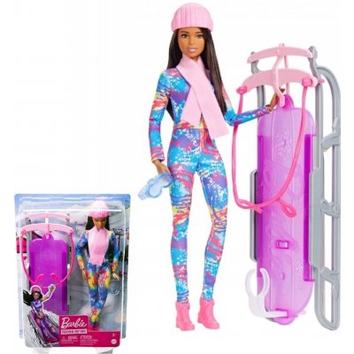 Barbie na sáňkách HGM74 – Zboží Dáma