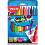 Maped Plastové pastely ColorPeps Plasticlean 12 barev – Zboží Dáma