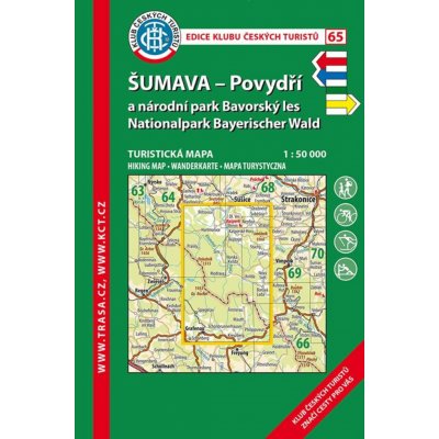 ŠUMAVA POVYDŘÍ 1:50 000 65 – Zboží Mobilmania