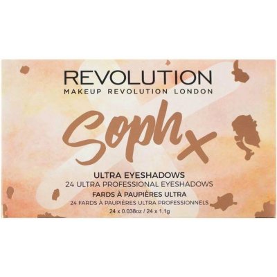 Makeup Revolution London Soph x profesionální paletka očních stínů 26,4 g – Zboží Mobilmania