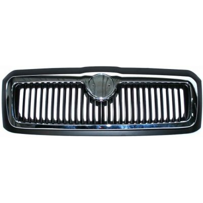 BLIC Přední maska, mřížka chladiče (chrom/černá) ŠKODA OCTAVIA I 08.00-12.10 | Zboží Auto