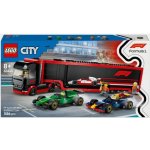 LEGO® City 60445 Kamion F1 s vozy F1 RB20 a AMR24 – Zboží Živě