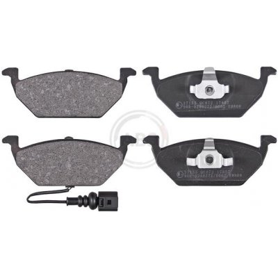 Sada brzdových destiček A.B.S. (37155) | Zboží Auto