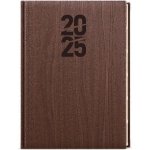 Ctirad Wood A5 denní 2025 hnědá – Zboží Živě