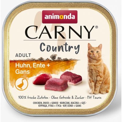 Carny Country Adult kuře kachna a husa 100 g – Hledejceny.cz