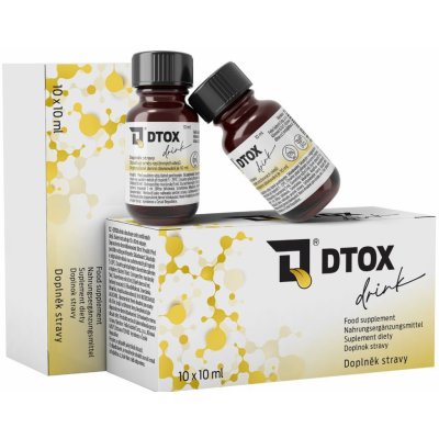 D-TOX drink 10x 10 ml – Hledejceny.cz
