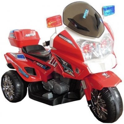 Lean Cars CH815 Policejní dětský motocykl červená – Zboží Mobilmania