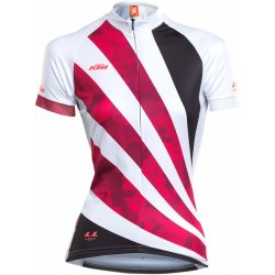 KTM LADY LINE White/black/pink Bílá cyklistický dres - Nejlepší Ceny.cz