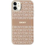 DKNY Repeat Pattern Tonal Stripe Magsafe pro iPhone 11 Pink – Zboží Mobilmania