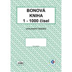 Baloušek Tisk ET400 Bonová kniha, A4, 1-1000 čísel – Zboží Živě