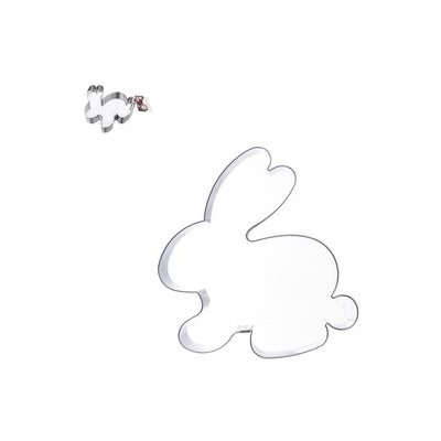 Orion 124977 Formička nerezová vykrajovací Sedící zajíček 9,5x10 cm - Orion – Hledejceny.cz