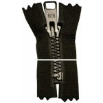 Plastový zip, nedělitelný - 75cm - černá - Alma - BALENÍ 10 ks – Hledejceny.cz