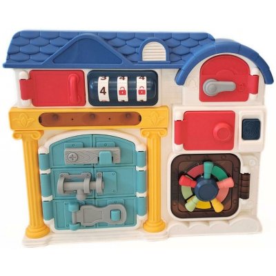 Bavytoy Motorická deska Domeček – Hledejceny.cz