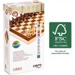 Šachy skládací (30x 30 cm) – Zboží Mobilmania