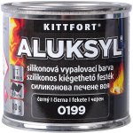 Kittfort Aluksyl Vypalovací silikonová žáruvzdorná barva 0199 černá, 80 g – HobbyKompas.cz