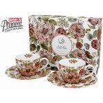 Pastel flowers white espresso šapo set 2 x 2 x 90 ml 90 ml – Zboží Mobilmania