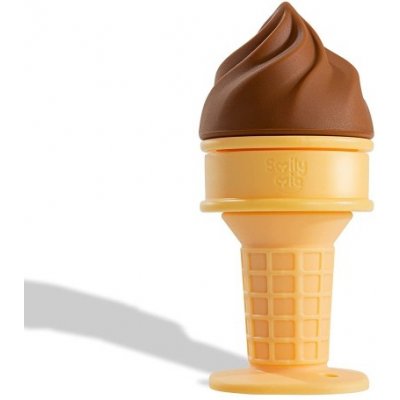 Smily Mia silikon chladivé kousátko zmrzlina čokoládová