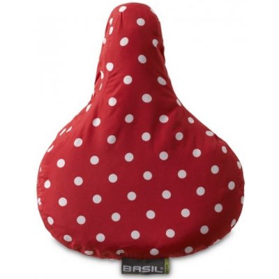 potah na BASIL Rosa-Saddle Cover červený puntík – Zbozi.Blesk.cz