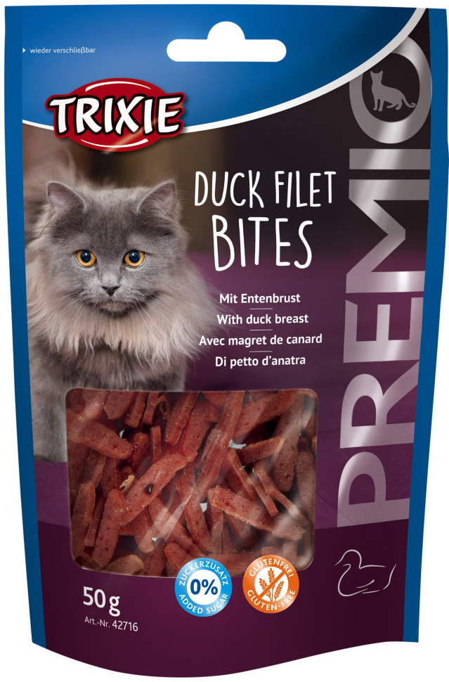 Trixie Premio kachna filety BITES kousky kachna prsa 50 g