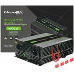 Qoltec Monolith zdroj/transformátor Auto 4000 W Černá 51939 – Zboží Živě