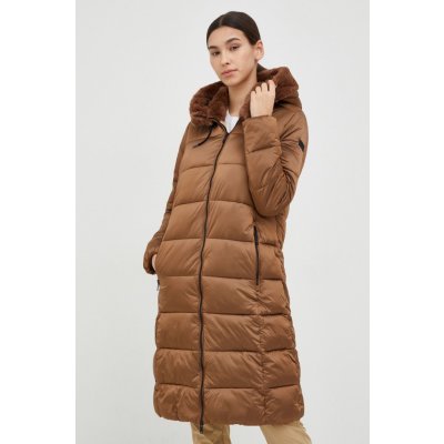 CMP Woman Coat Fix Hood Camel – Zboží Mobilmania