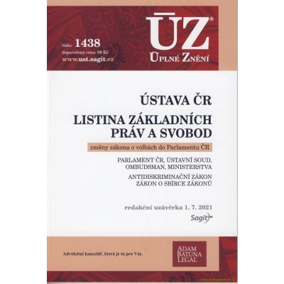 ÚZ 1438 Ústava ČR, Listina základních práv a svobod – Zboží Mobilmania