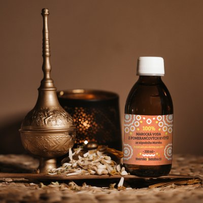 Maroqueen 100% BIO marocká pomerančová voda neroli 200 ml – Zboží Dáma