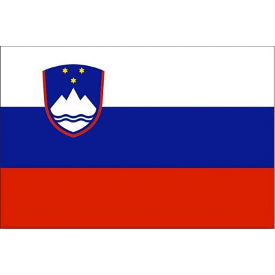 LIBEA, s.r.o. Vlajka Slovinska Rozměr: 100×150 cm, Uchycení: Návlek na žerď – Hledejceny.cz