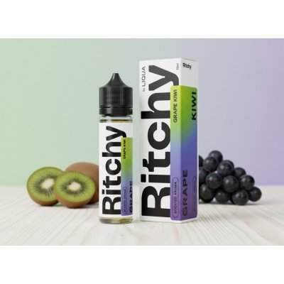 LIQUA Ritchy Mix&Go Grape Kiwi 10 ml – Zboží Dáma