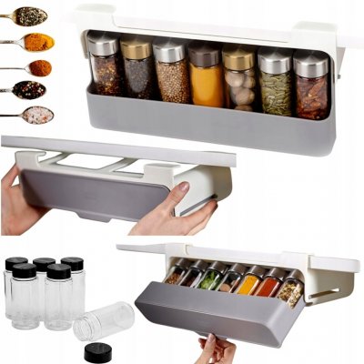 Joseph&Joseph Závěsný organizér na koření pod poličku + 6 ks – Hledejceny.cz
